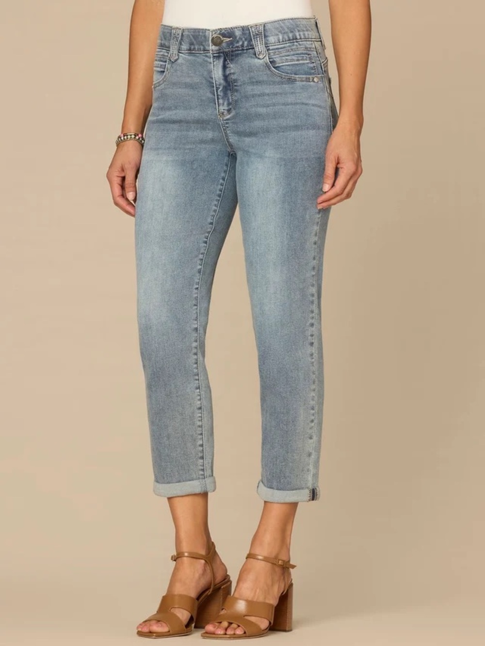 NWT Democracy Jeans Women's Size 6 Light Blue Ankle Skimmer AbSolution